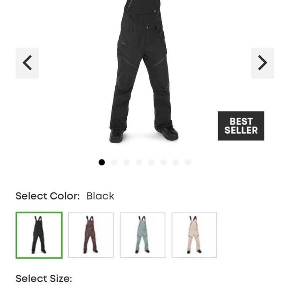 Volcom Bibs gortex - Picture 3 of 3